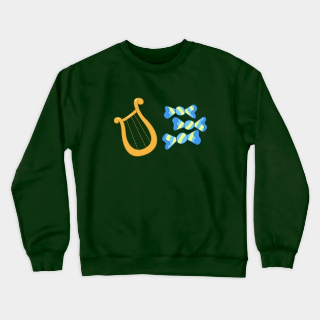 My little Pony - BonBon + Lyra Hearstrings Cutie Mark Crewneck Sweatshirt by ariados4711